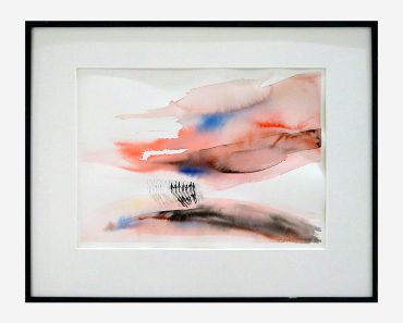 Holding hands: storlek med P 40×50 cm, Tusch på papper