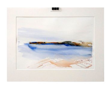 Udde 3: storlek med P ca. 46×62 cm, Akvarell