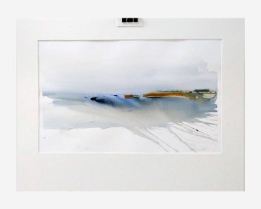 Udde 1: storlek med P ca. 46×62 cm, Akvarell